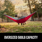 GORILLA GRIP Durable Portable Camping Hammock, Holds 400lbs - Image 3