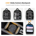 K&F CONCEPT Camera Backpack Bag, Professional DSLR/SLR/Mirrorless Camera Bag - Image 4