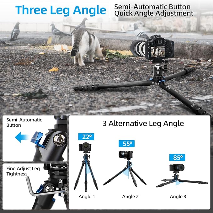 SIRUI Carbon Fiber Travel Tripod - Image 6