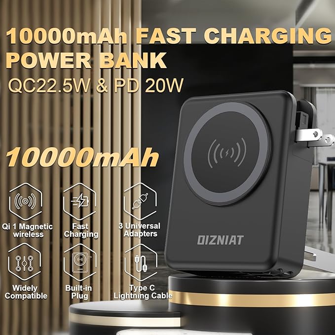 10000mAh Portable Charger Power Bank - Image 2