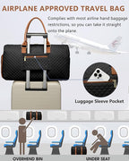 Women Duffle Weekender Travel Bag: Large Duffel Bags - Image 7