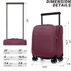 Verage Underseat Carry On Luggage - Image 2