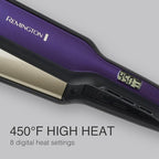 Remington 1 3/4" Flat Iron, Hair Straightener with Anti-Static Technology, 30-Second Heat Up & 60 Minute Auto Shut-Off, 30% Longer Ceramic Floating Plates, Titanium + Ceramic Coating