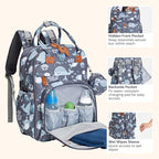 BabbleRoo Diaper Bag Backpack - Image 5