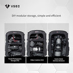 VSGO 25L Professional Camera Backpack, Extra Large Capacity, Travel & Commuting - Image 7