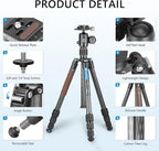 Carbon Fiber Lightweight Travel Tripod - Image 2
