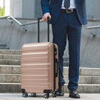 Merax Luggage Set 6 Piece, Hardshell ABS Suitcases - Image 2