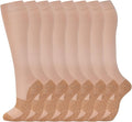 fenglaoda 8 Pairs Compression Socks by fenglaoda