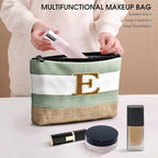 Becokan Beach Bag Initial Beach Tote - Image 7
