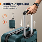SHOWKOO Luggage Sets Expandable Suitcase Double Wheels TSA Lock - Image 6