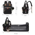 Diaper Bag, Backpack with Changing Station, Waterproof Baby Bag - Image 7