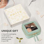 Prite Small Makeup Bag for Women Portable Clear Makeup Bag Cute Mini Waterproof - Image 7