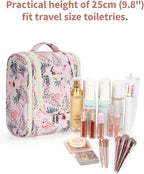 Narwey Small Hanging Toiletry Bag Women Travel Makeup Bag Organizer Toiletries - Image 4