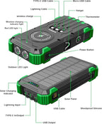 Solar Charger Power Bank, 42800mAh Wireless Portable Charger - Image 8