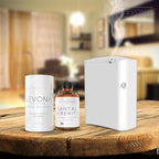 Levona Scent Santal Serenity Essential Oil: Notes of Sandalwood, Papyrus & Amber - aromatherapy oils for hotel, home and office - Fragrance oil for diffusers & Humidifiers - Home Luxury Scents -500 Ml