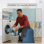 LFH Home Cotton Canvas Large Laundry Bag - Image 5