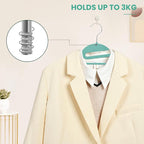 BAGAIL Plastic Hangers 50 Pack - Image 6