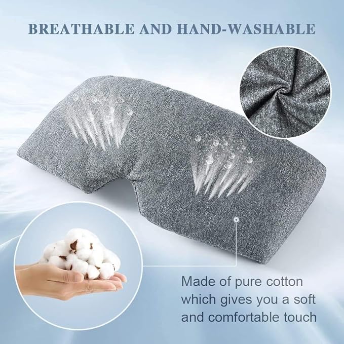 FRESHME Cotton Eye Mask for Sleeping in Gift Box - Image 6