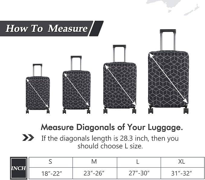 HYPER VENTURE Washable Luggage Cover - Image 5