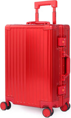UrbanExplorer All Aluminum Carry On Luggage 22x14x9 Airline Approved Heavy Duty by UrbanExplorer