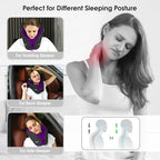 Travel Neck Pillow for Airplanes, Neck Pillow for Traveling, 360º Ergonomic - Image 4