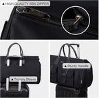 Modoker Garment Convertible Weekender Bag, Carry on Canvas Garment Duffle Bag - Image 4