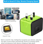 Travel Adapter Worldwide, Universal International Power Plug Adapter W/2.4A - Image 8