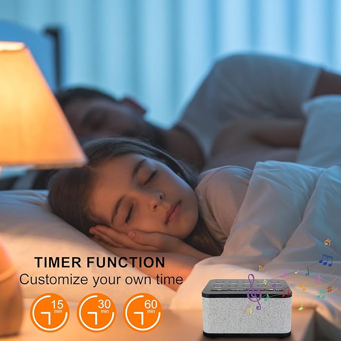 LUXSWAY White Noise Machine, Sleep Sound Machine - Image 3