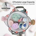 F-color Mesh Shower Caddy Portable - Image 2