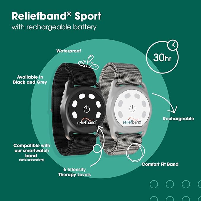 Reliefband Sport Anti-Nausea Wristband | Waterproof, FDA Cleared, Nausea & - Image 6