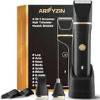 AREYZIN Body Hair Trimmer Men: Manscape 3 in 1 Electric Razor, Hair Trimmer by AREYZIN