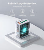 40W USB Wall Charger Block - Image 5
