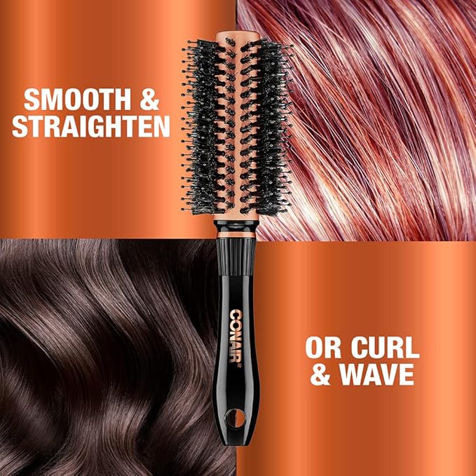 Conair Copper Collection Round Hair Dryer Brush - Blow Out Styler for Voluminous Looks