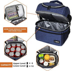 OPUX Lunch Box For Men Women, Insulated Large Lunch Bag Adult Work, Double - Image 7