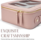 Popvibe Clear Makeup Bag Travel Cosmetic Case Transparent Toiletry Bag - Image 8