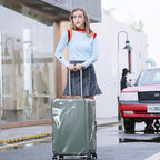 Clear PVC Luggage Cover, Waterproof Dustproof Anti-Scratch Suitcase Protector - Image 6