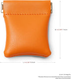 2 Pack PU Leather Slim Engagement Wedding Ring Pouch Leather Jewelry Pouch - Image 6