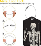 2 Pack Human Skeleton Luggage Tag - Image 3
