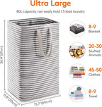 Lifewit Laundry Hamper Large Collapsible Laundry Basket, Freestanding - Image 3