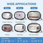 XEWEA Small Clear Toiletry Makeup Bag Portable Waterproof, Electronics - Image 5