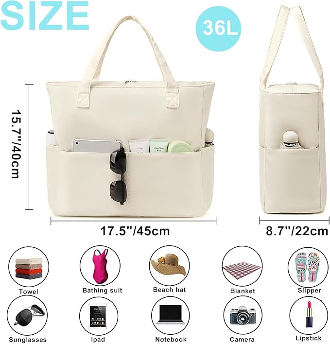 Waterproof Beach Tote Pool Bags - Image 5