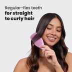 Tangle Teezer Ultimate Detangler Brush for Wet & Dry Hair, Eliminates Knots & Reduces Breakage for Straight to Wavy Hair Types, Amazon Exclusive Rosebud