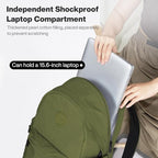 mixi Outdoor Lightweight Backpack Casual Carry On Laptop Backpack Travel Bookbag - Image 5