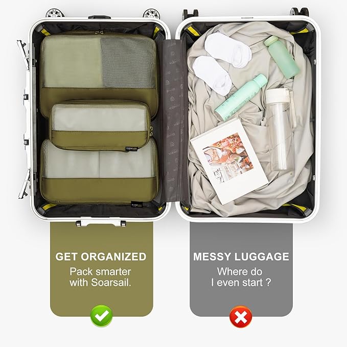 5 Set Compression Packing Cubes - Image 6