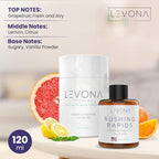 Levona Scent Essential Oils For Diffusers For Home: Hotel and Home Luxury Scents Oils For Diffuser - Rushing Rapids Scented Oil With Citrus Essential Oils And A Touch Of Vanilla Fragrance Oil - 500 Ml