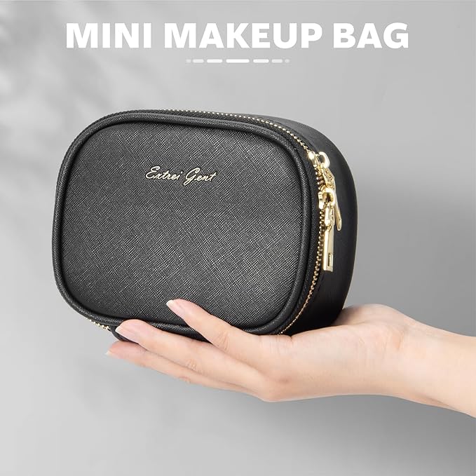 Small Makeup Bag Travel Train Case - Image 5