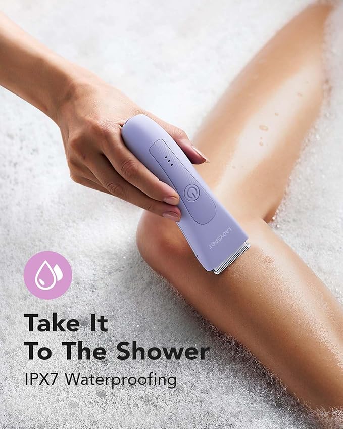 Bikini Trimmer for Women, Pubic Hair Trimmer Shaver for Women -Waterproof Hair - Image 4