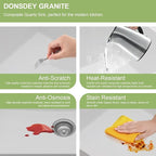 33 Granite Composite Kitchen Sink - Image 6