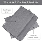 ANMINY Storage Bins with Zipper Lids 36 Qt Lidded Fabric Storage Boxes Baskets - Image 4