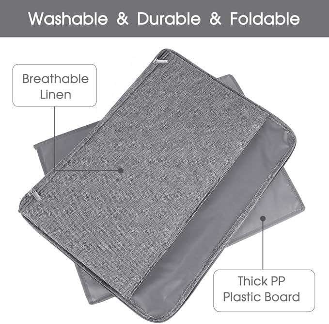 ANMINY Storage Bins with Zipper Lids 51.9 Qt Lidded Fabric Storage Boxes - Image 4